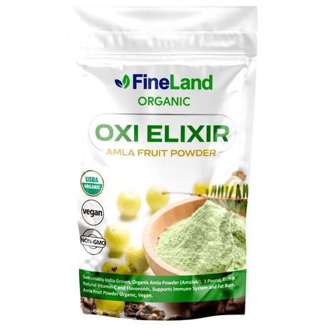 Fineland Amla orgánico en Polvo - 454 g - Haz Tu Pedido