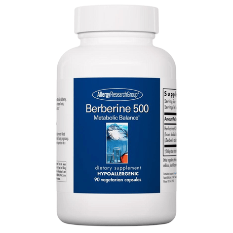Allergy Research Group Berberina 500 mg - 90 Cápsulas - Haz Tu Pedido