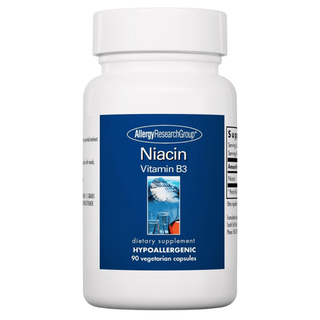 Allergy Research Group Niacina - 250 mg - 90 Cápsulas - Haz Tu Pedido