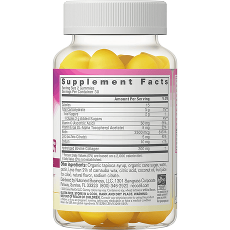 NeoCell Colágeno con Biotina y Vitamina C - 60 Gomitas - Haz Tu Pedido