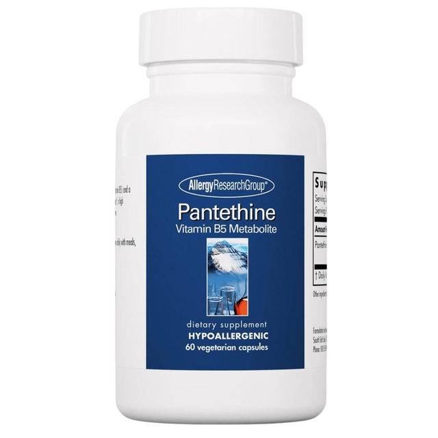 Allergy Research Group Vitamina B5 - 660 mg - 60 Cápsulas - Haz Tu Pedido