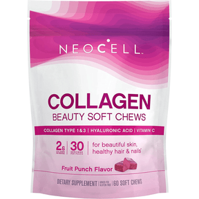 NeoCell Colágeno - Ponche de Frutas - 60 Masticables - Haz Tu Pedido