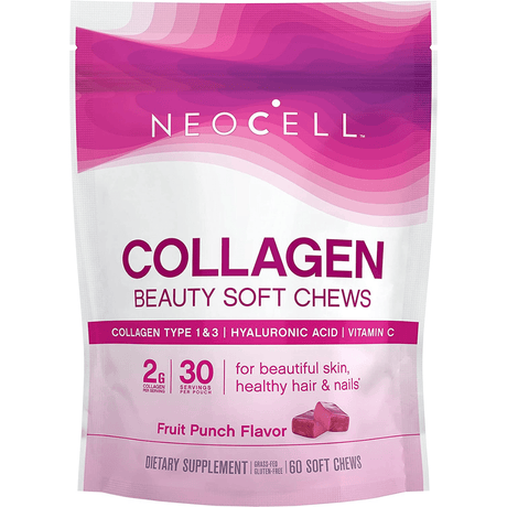 NeoCell Colágeno - Ponche de Frutas - 60 Masticables - Haz Tu Pedido