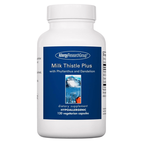 Allergy Research Group Cardo Mariano - 200 mg - 120 Cápsulas - Haz Tu Pedido
