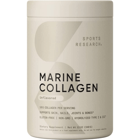 Sports Research Colágeno Marino - 340 g - Haz Tu Pedido