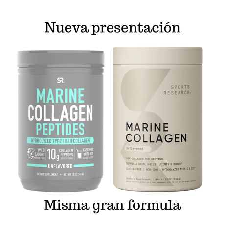 Sports Research Colágeno Marino - 340 g - Haz Tu Pedido