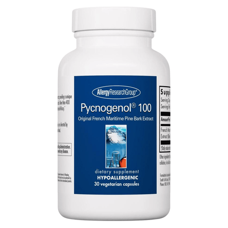 Allergy Research Group Picnogenol - 100 mg - 30 Cápsulas - Haz Tu Pedido