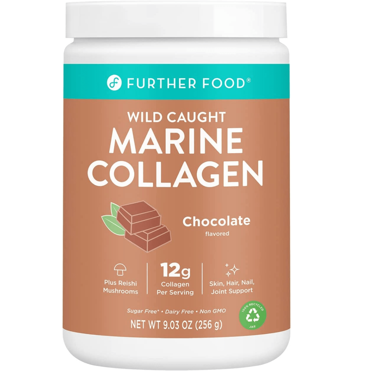 Further Food Colágeno Marino - Chocolate - 256 g - Haz Tu Pedido