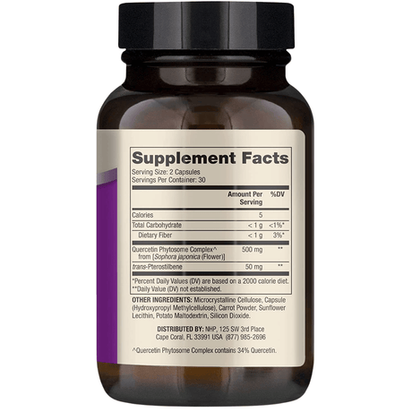 Dr. Mercola Quercetina y Pterostilbeno - Haz Tu Pedido