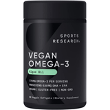Sports Research Omega 3 Vegano - 60 Cápsulas Blandas Vegetales - Haz Tu Pedido