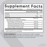 Sports Research Omega 3 Vegano - 60 Cápsulas Blandas Vegetales - Haz Tu Pedido