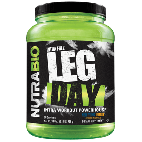 NutraBio Leg Day - Haz Tu Pedido