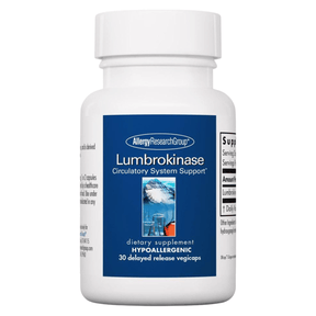 Allergy Research Group Lumbroquinasa Soporte Circulatorio - 32 mg - 30 Cápsulas - Haz Tu Pedido
