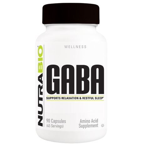 NutraBio GABA - 90 Cápsulas - Haz Tu Pedido