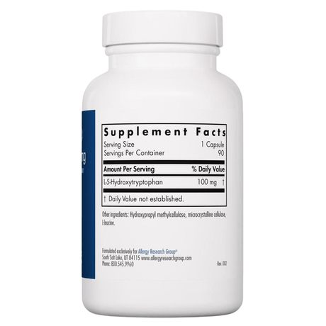 Allergy Research Group 5-HTP 100 mg - 90 Cápsulas - Haz Tu Pedido