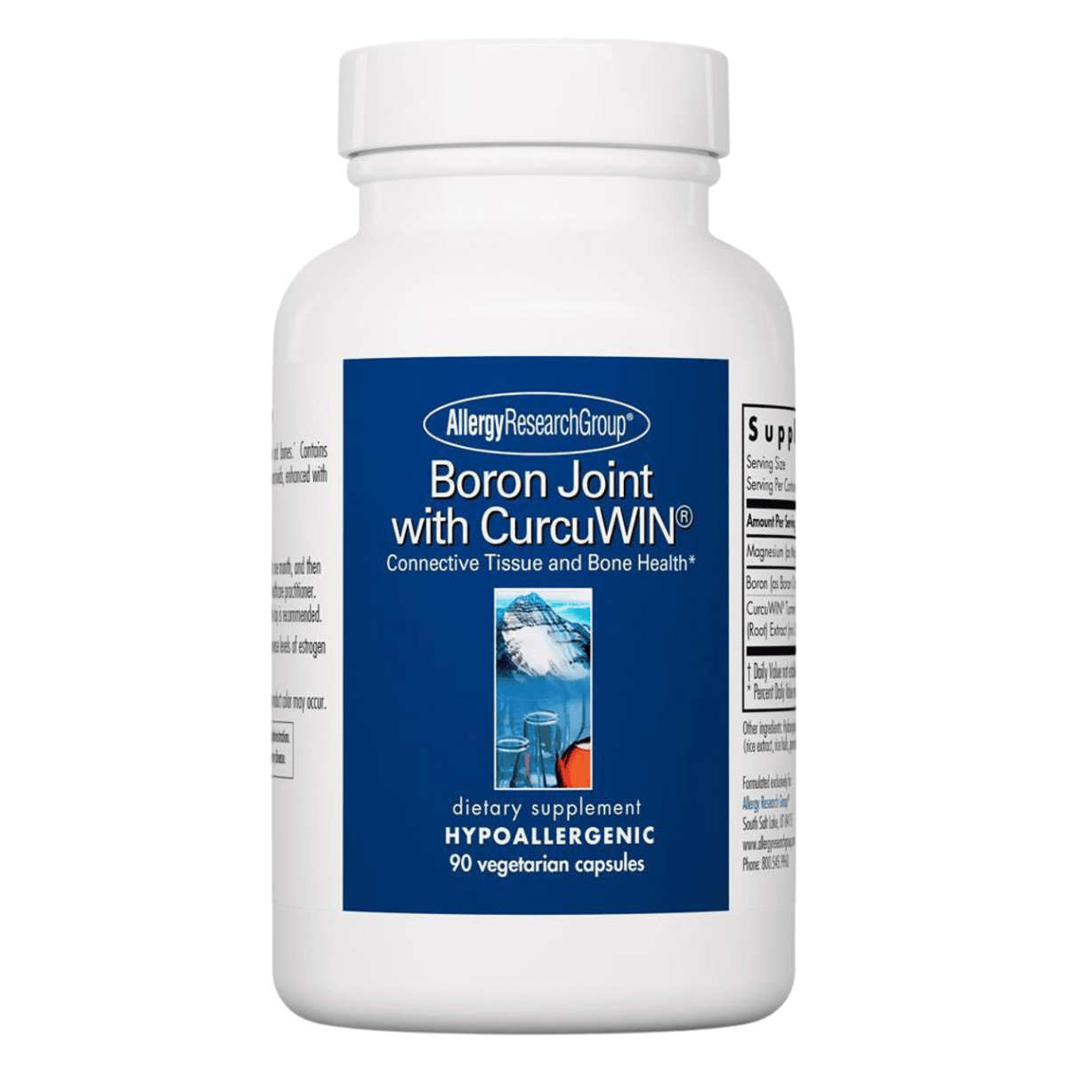 Boro con Extracto de Cúrcuma - 276 mg - 90 Cápsulas Vegetarianas - Haz Tu Pedido