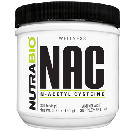 NutraBio N-Acetil-Cisteína (NAC) en Polvo - 150 g - Haz Tu Pedido
