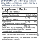 Metabolic Maintenance SAMe 200 mg - 60 Cápsulas - Haz Tu Pedido