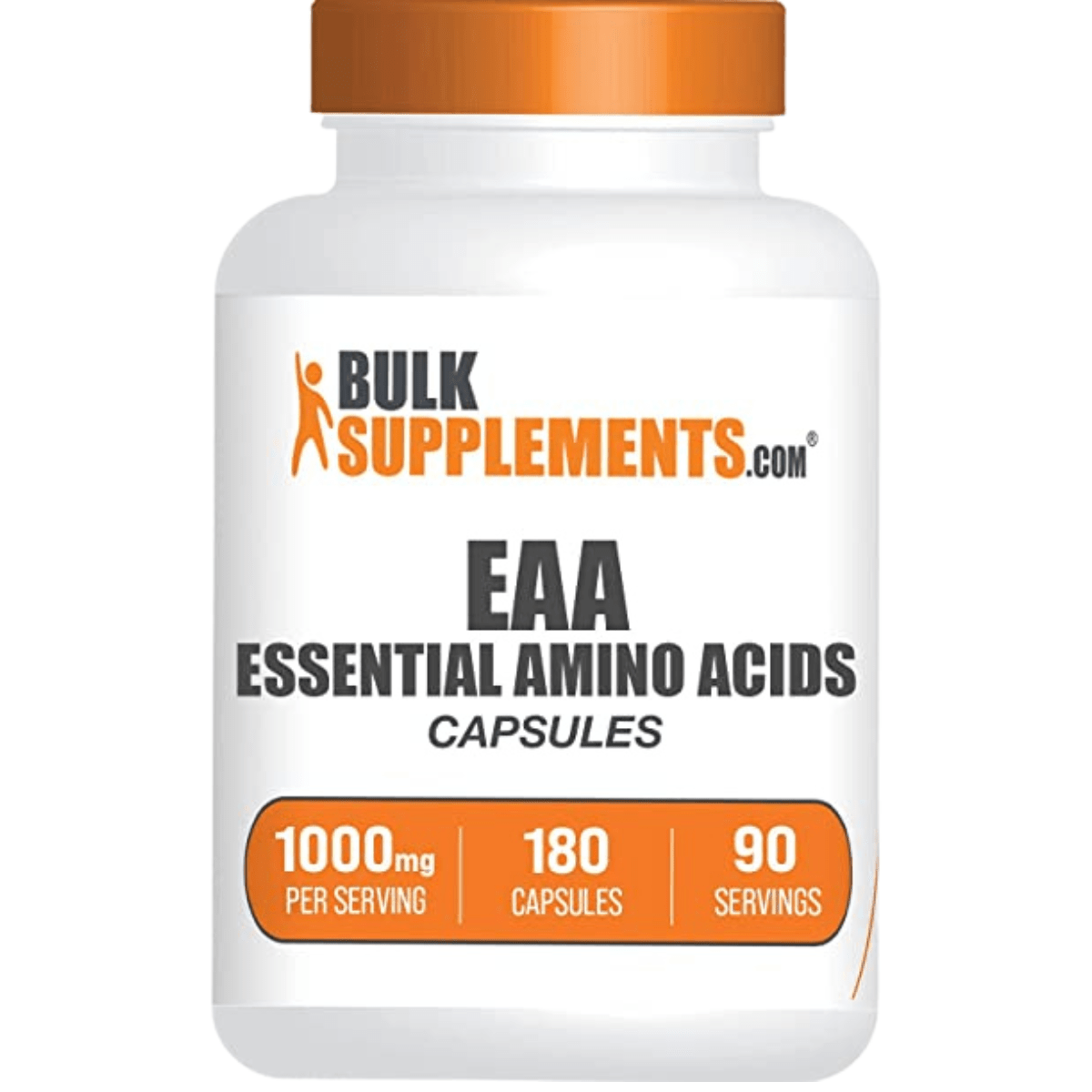BulkSupplements Aminoacidos Esenciales - 1000 mg - 180 Cápsulas - Haz Tu Pedido