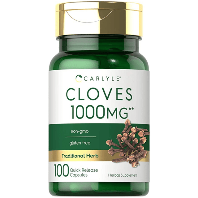 Carlyle Clavos 1000 mg - 100 Cápsulas de Liberación Rápida - Haz Tu Pedido