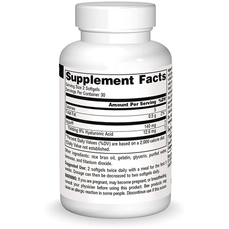 Source Naturals Ácido Hialurónico - 60 Cápsulas Blandas - Haz Tu Pedido