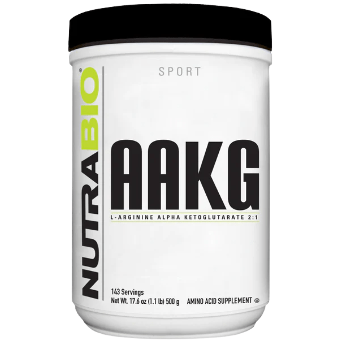 NutraBio Arginina AKG - 500 g - Haz Tu Pedido