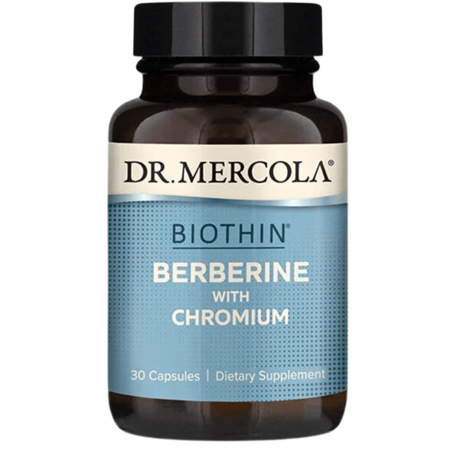 Dr. Mercola Berberina con cromo - 30 Cápsulas - Haz Tu Pedido