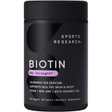 Sports Research Biotina 10.000 mcg - Haz Tu Pedido