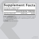 Sports Research Biotina 10.000 mcg - Haz Tu Pedido