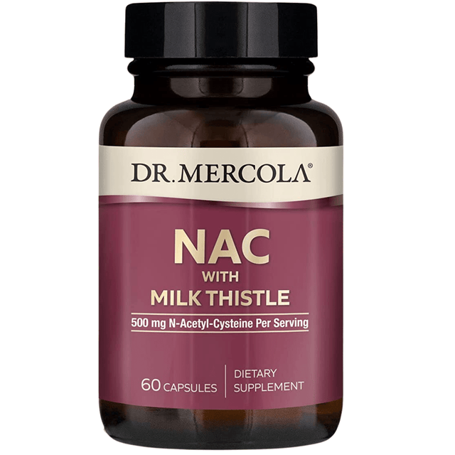 Dr. Mercola NAC con Cardo Mariano - Haz Tu Pedido