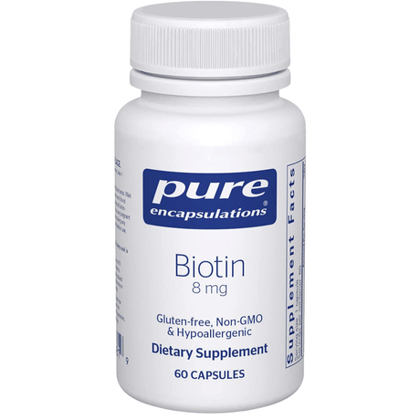 Pure Encapsulations Biotina 8 mg - Haz Tu Pedido