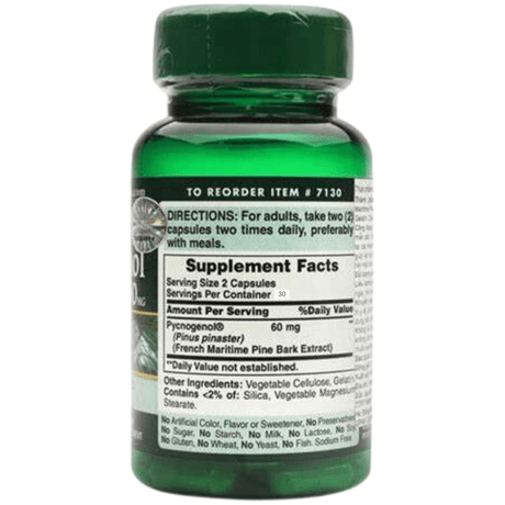 Puritans Pride Picnogenol 30 mg - Haz Tu Pedido