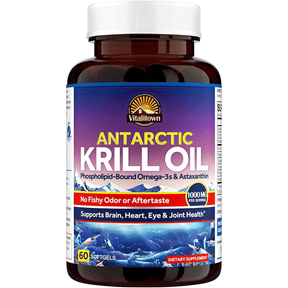 Vitalitown Aceite de Krill - 60 Cápsulas Blandas - Haz Tu Pedido