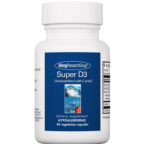 Allergy Research Group Super Vitamina D3 50 mg - 60 Cápsulas - Haz Tu Pedido
