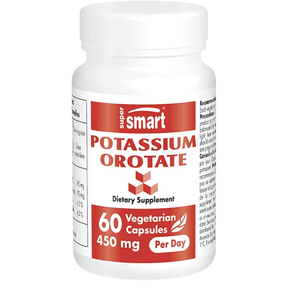 Super Smart Orotato de Potasio - 60 Cápsulas Vegetarianas - Haz Tu Pedido