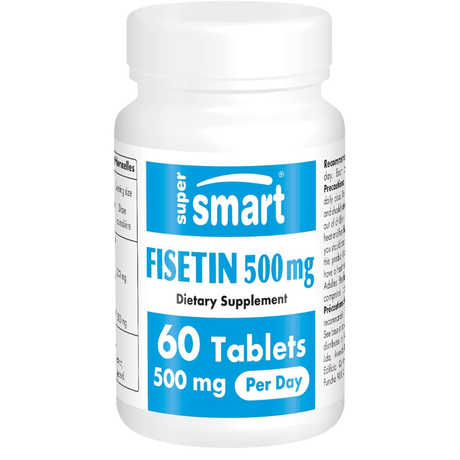Super Smart Fisetina 500 mg - 60 Tabletas - Haz Tu Pedido
