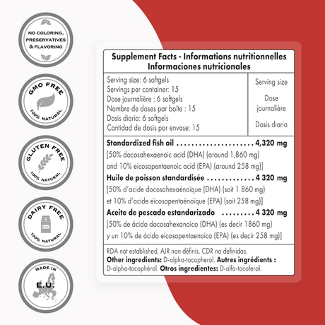 Super Smart Super DHA - 90 Cápsulas Blandas - Haz Tu Pedido
