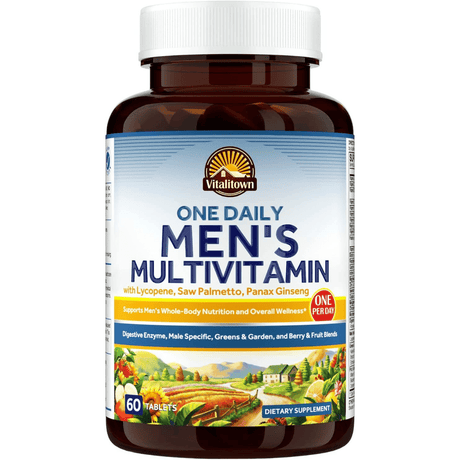 Vitalitown Multivitamínico para Hombres con Licopeno - 60 Tabletas - Haz Tu Pedido