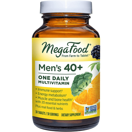 Mega Food Multivitamínico para Hombres 40+ - Haz Tu Pedido