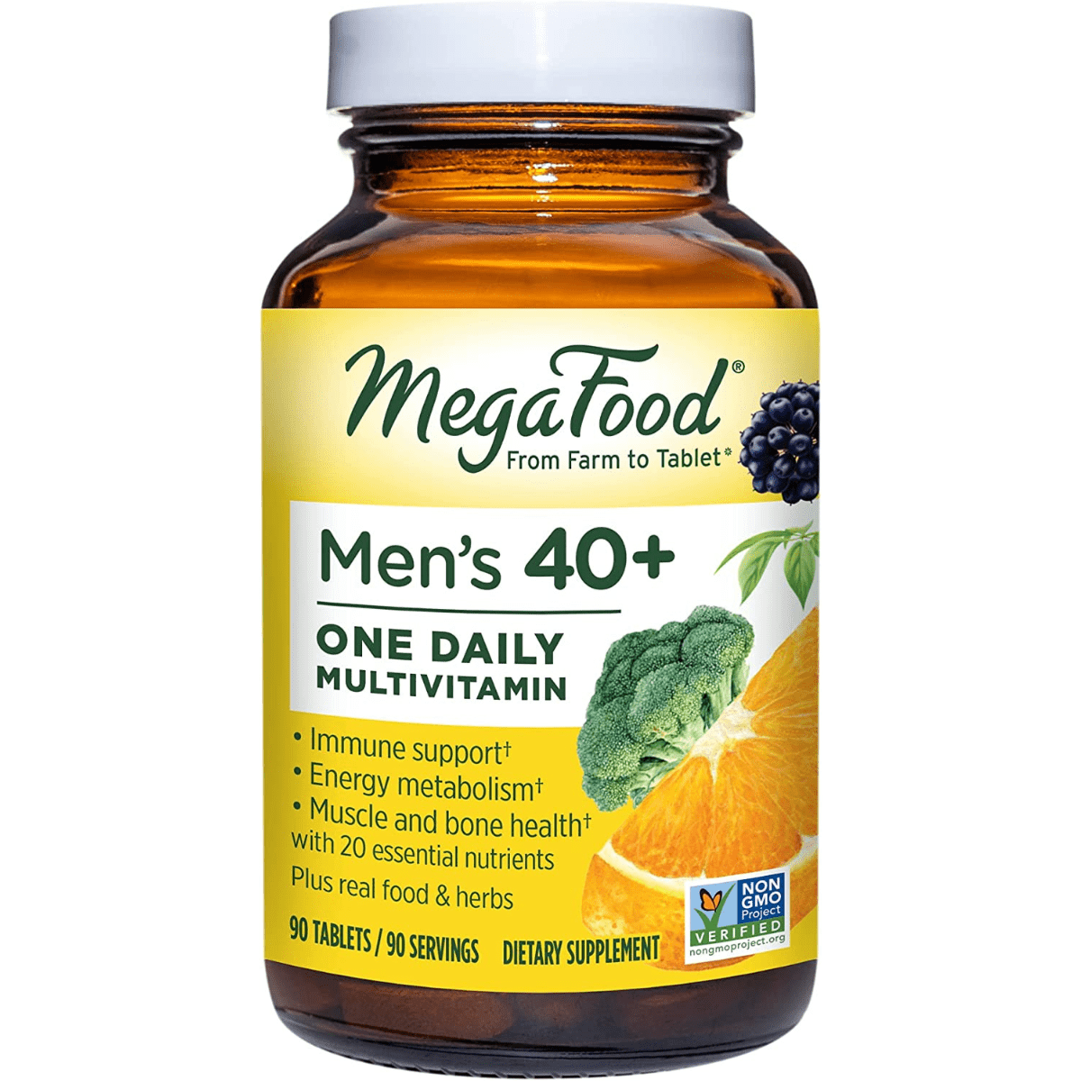 Mega Food Multivitamínico para Hombres 40+ - Haz Tu Pedido