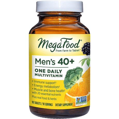 Mega Food Multivitamínico para Hombres 40+ - Haz Tu Pedido