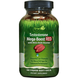Irwin Naturals Testosterona Mega Boost Red - 68 Cápsulas Blandas - Haz Tu Pedido
