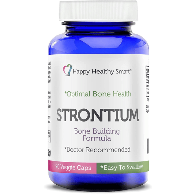 Happy Healthy Smart Citrato de Estroncio - 90 Cápsulas Vegetales - Haz Tu Pedido