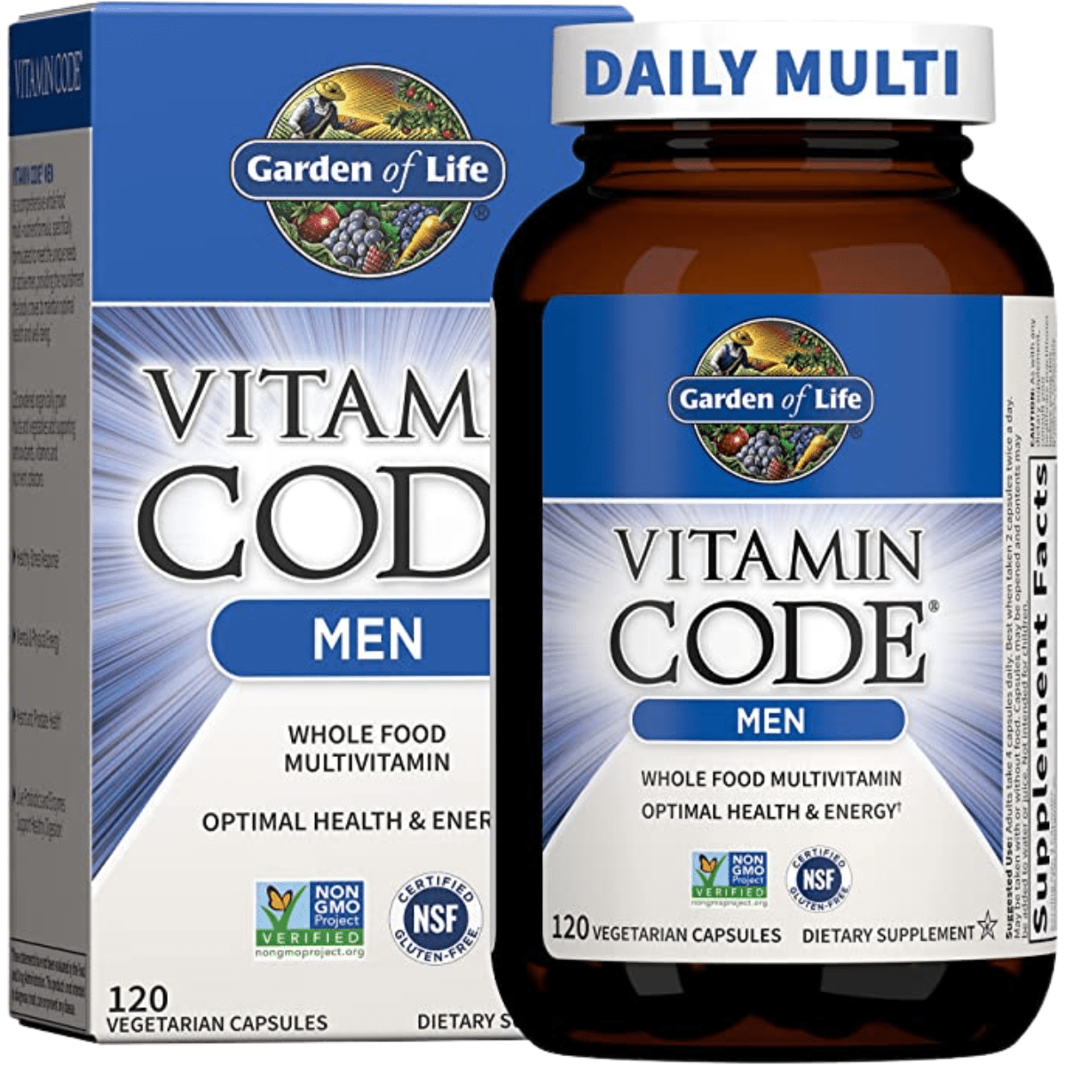 Garden of Life Vitamin Code Men's Multivitamin - Haz Tu Pedido