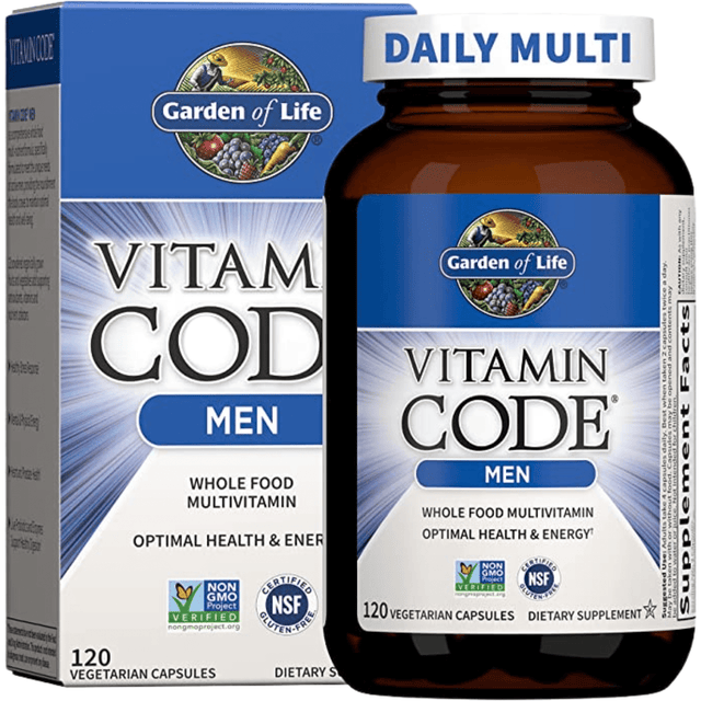 Garden of Life Vitamin Code Men's Multivitamin - Haz Tu Pedido