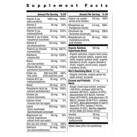 Rainbow Light Multivitamínico para Hombres - Haz Tu Pedido