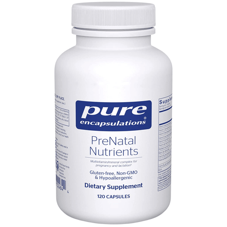 Pure Encapsulations  Multivitamínico Prenatal - 120 Cápsulas - Haz Tu Pedido
