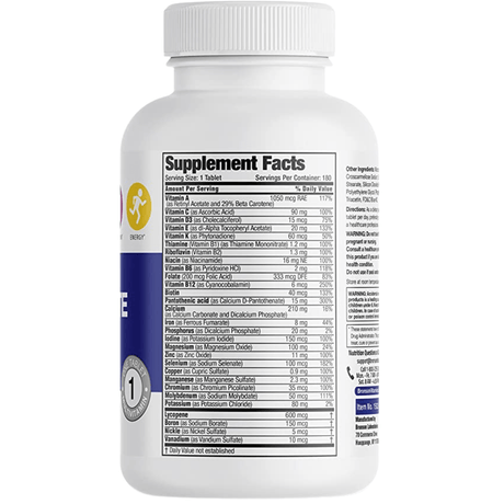 Bronson Multivitamínico para Hombres - 180 Tabletas - Haz Tu Pedido