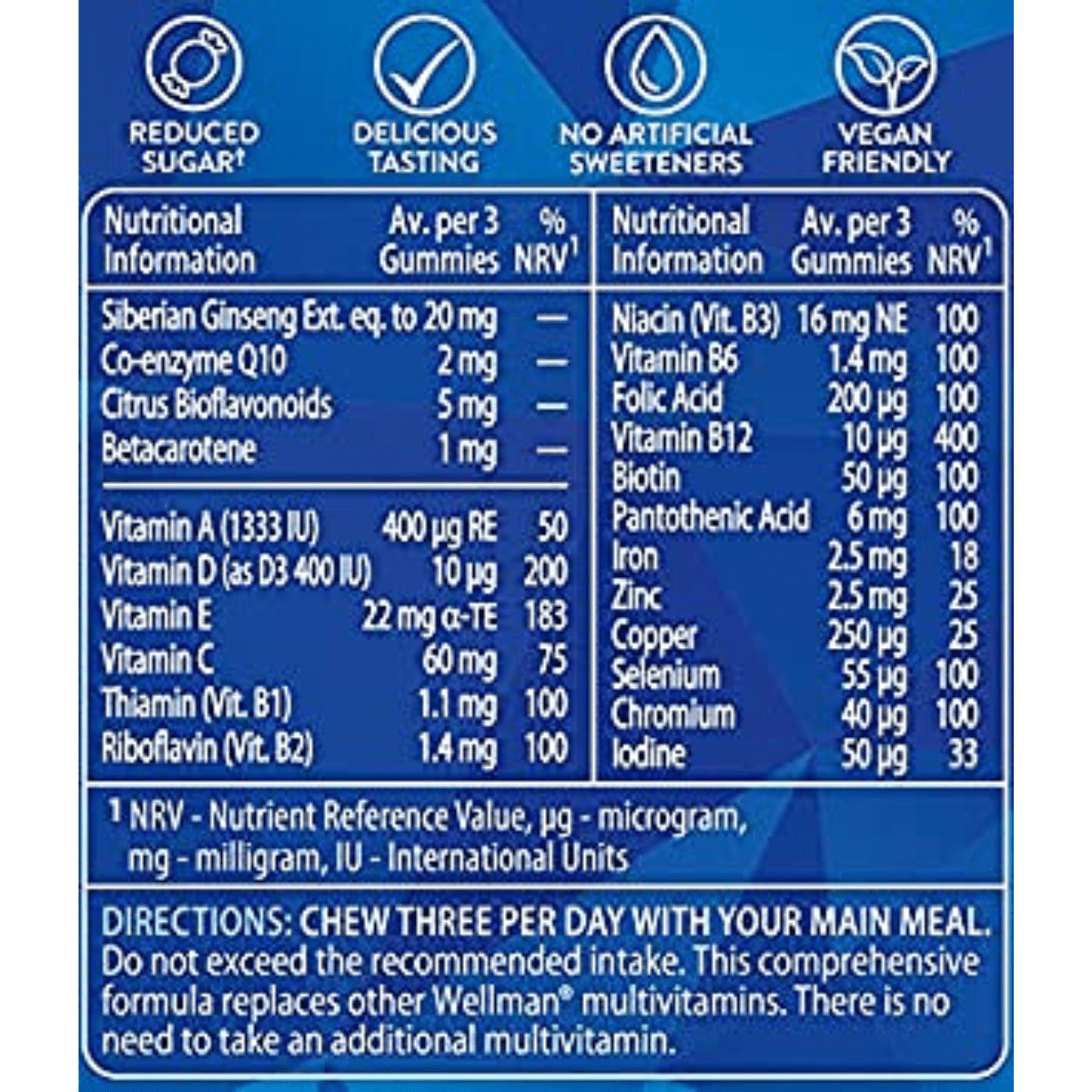 Vitabiotics Multivitamínico para Hombres - 60 Gomitas - Haz Tu Pedido