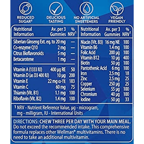 Vitabiotics Multivitamínico para Hombres - 60 Gomitas - Haz Tu Pedido